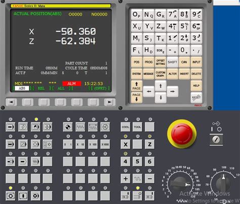 cnc machine keys